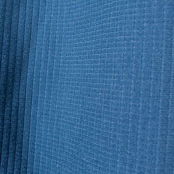 Adidas 3 Stripes Track Jacket Mens Large Blue Black Ripstop Grid Fleece DH9089 - Picture 12 of 16